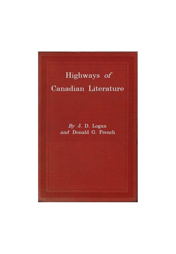 Highways of Canadian Literature