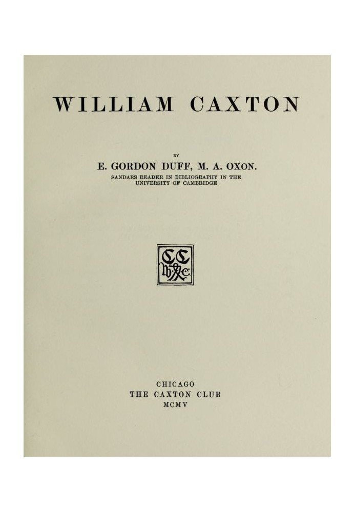 William Caxton