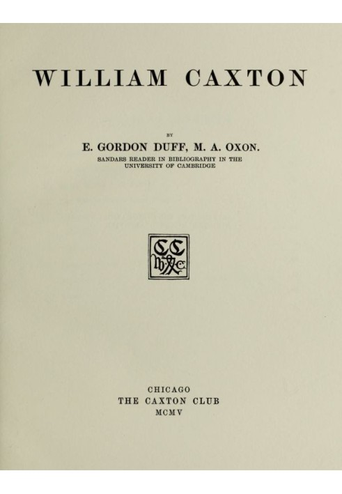 William Caxton