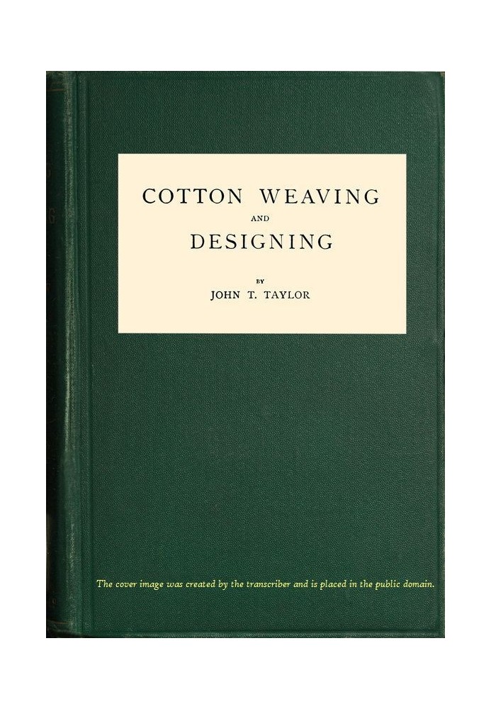 Cotton Weaving and Designing 6th Edition