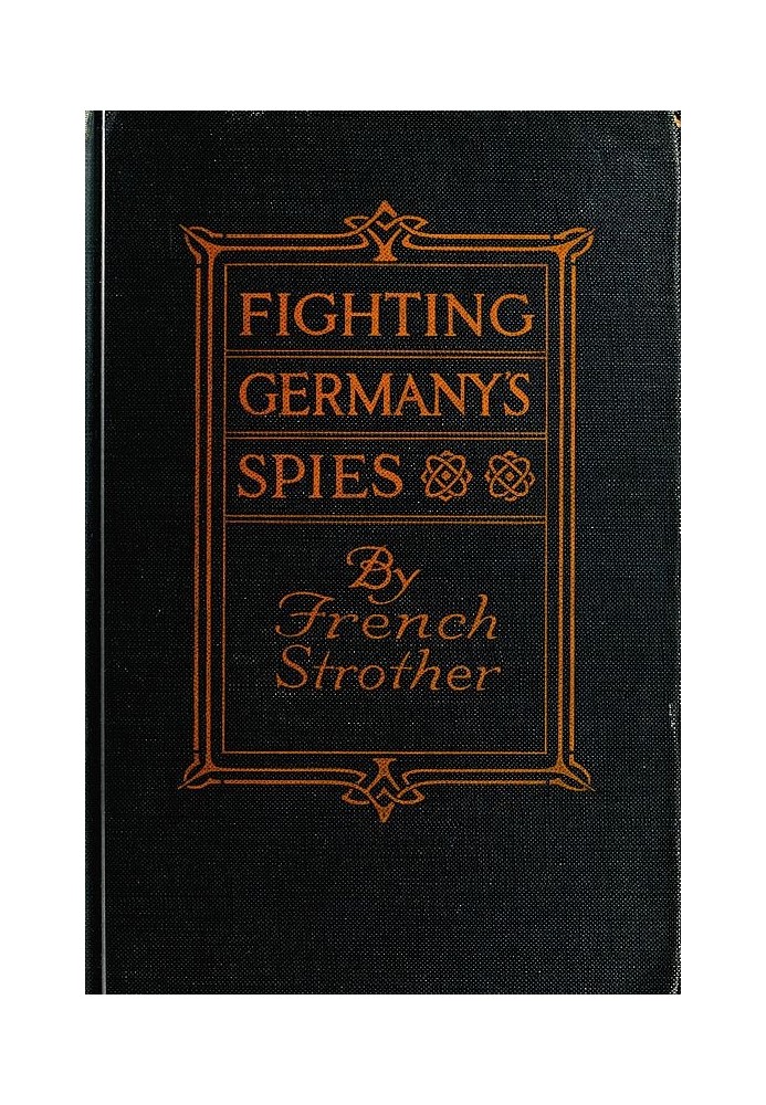 Fighting Germany's Spies