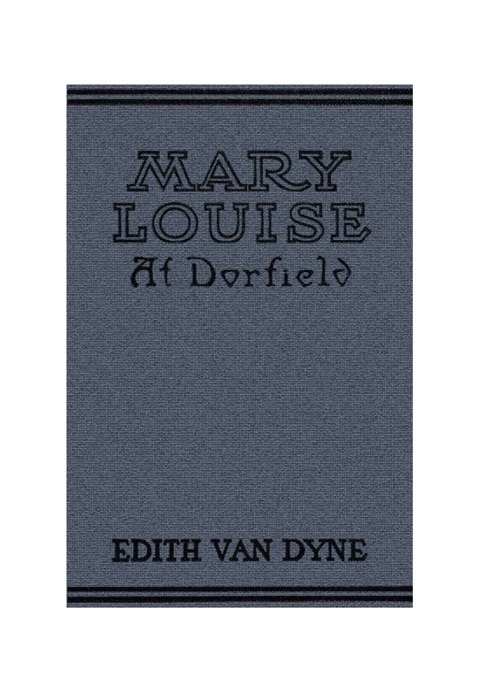 Mary Louise at Dorfield