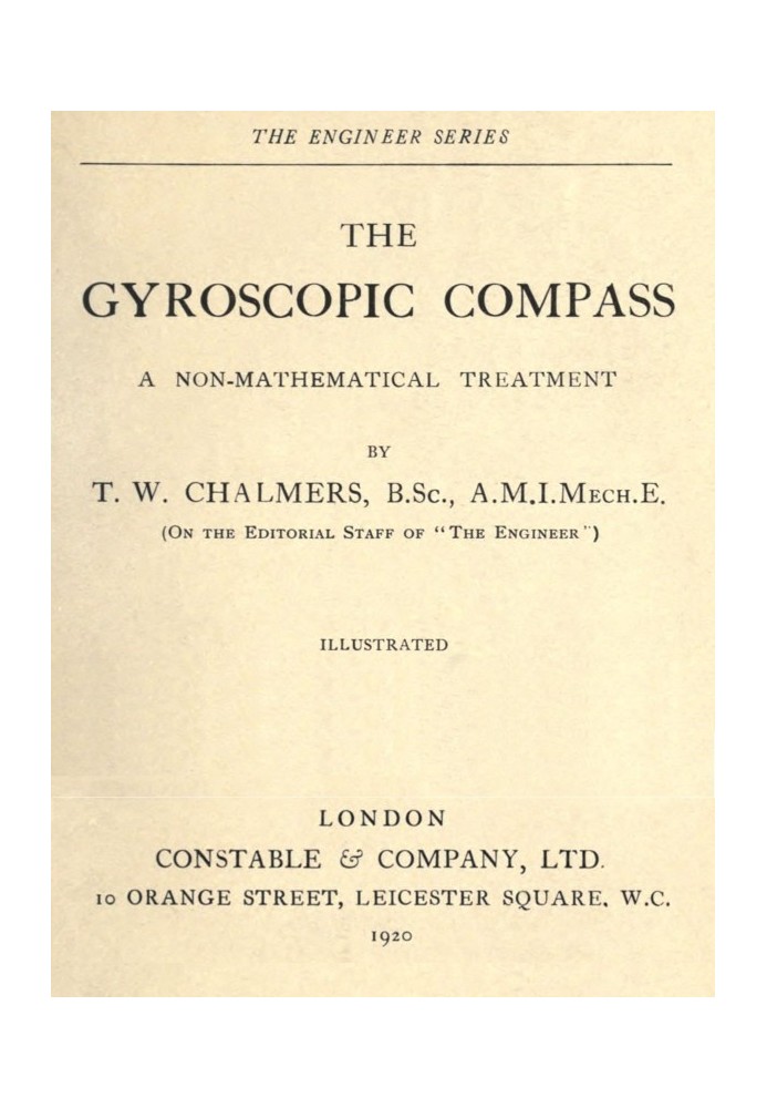 The Gyroscopic Compass: A Non-Mathematical Treatment