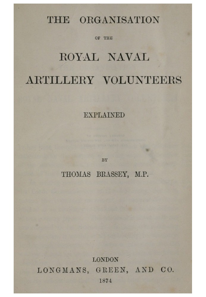 The Organisation of the Royal Naval Artillery Volunteers Explained