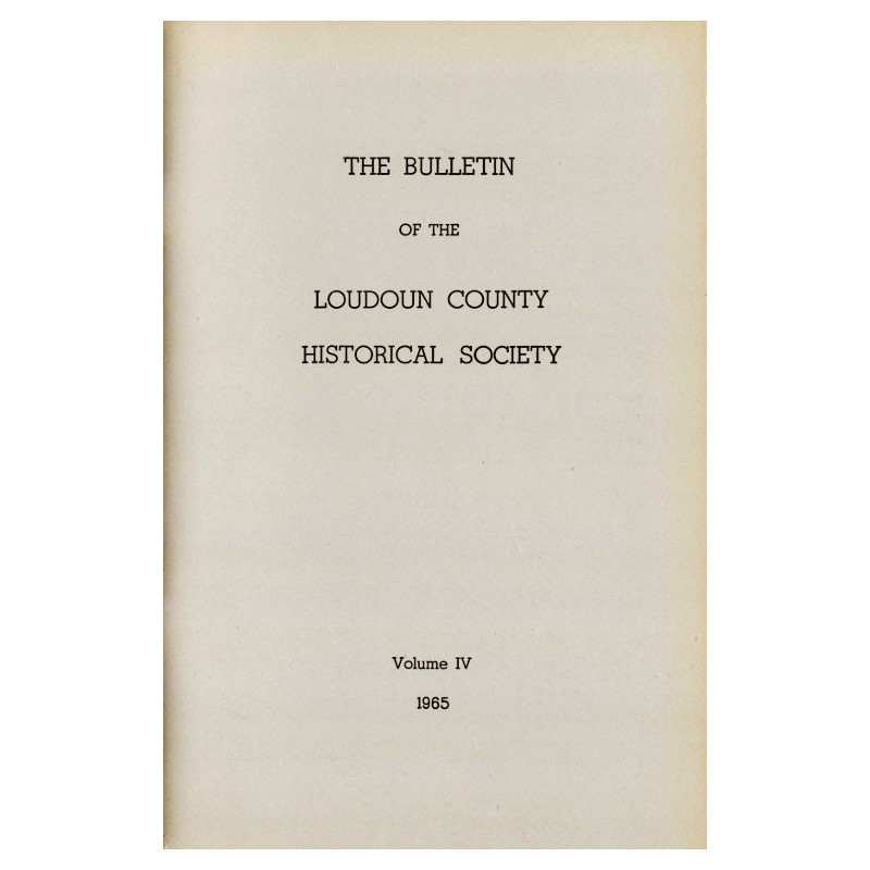The Bulletin of the Loudoun...