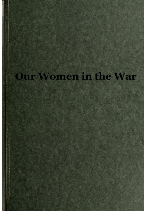 Our Women in the War