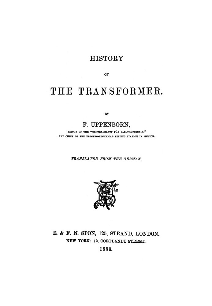 History of the Transformer