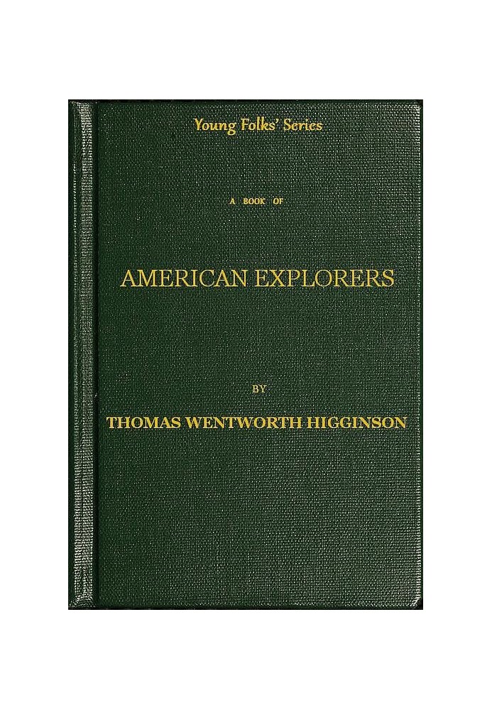 A Book of American Explorers