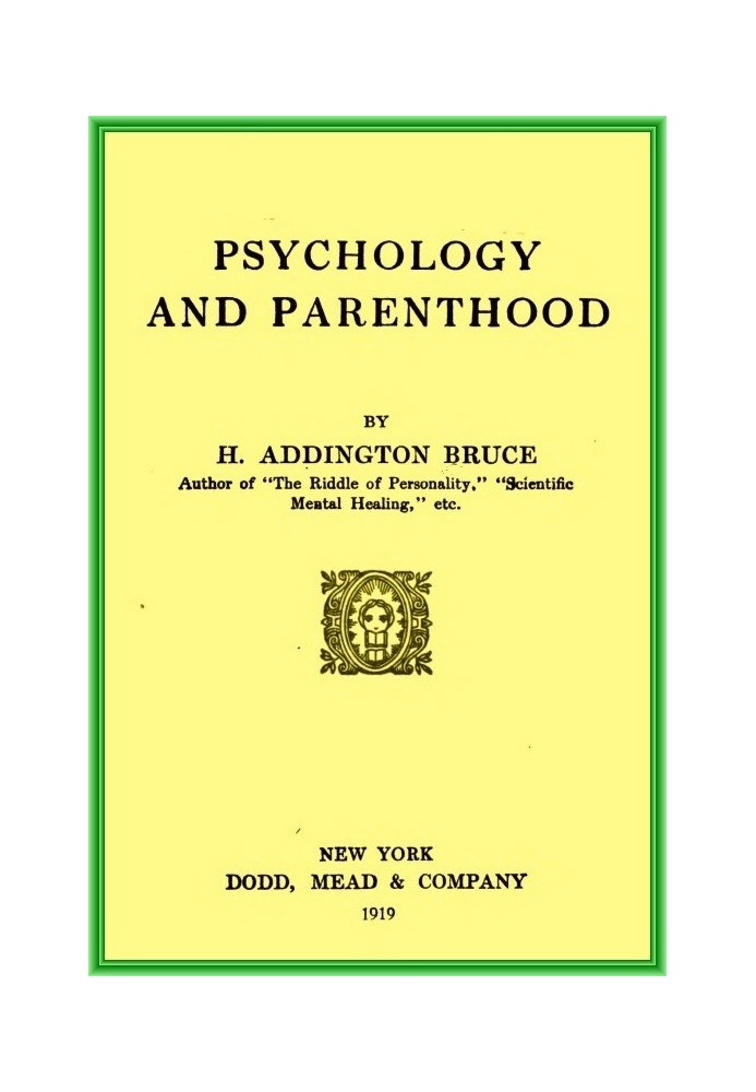 Psychology and parenthood