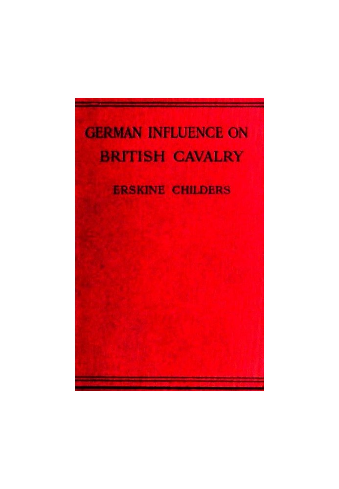 German Influence on British Cavalry