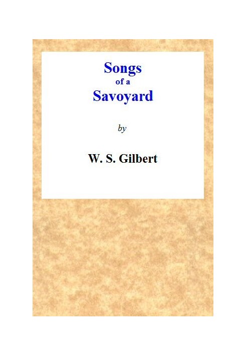 Songs of a Savoyard