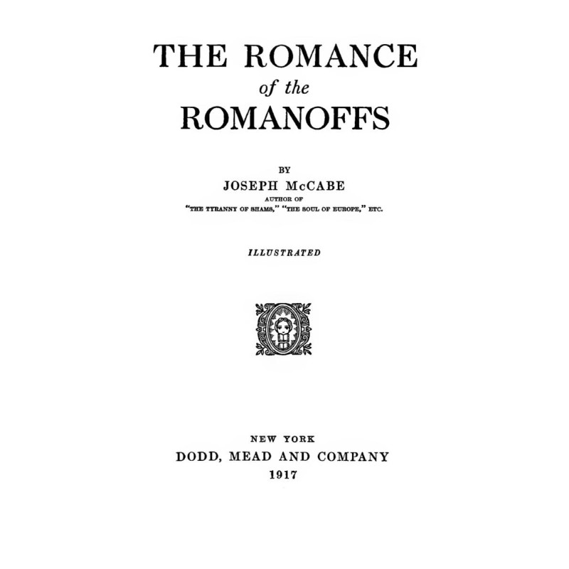 The Romance of the Romanoffs