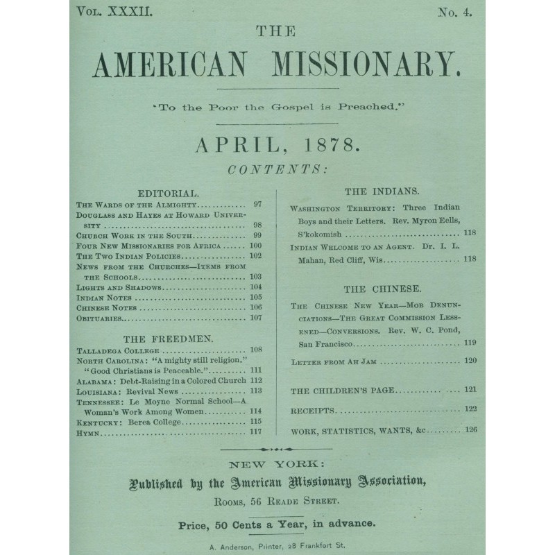 The American Missionary —...
