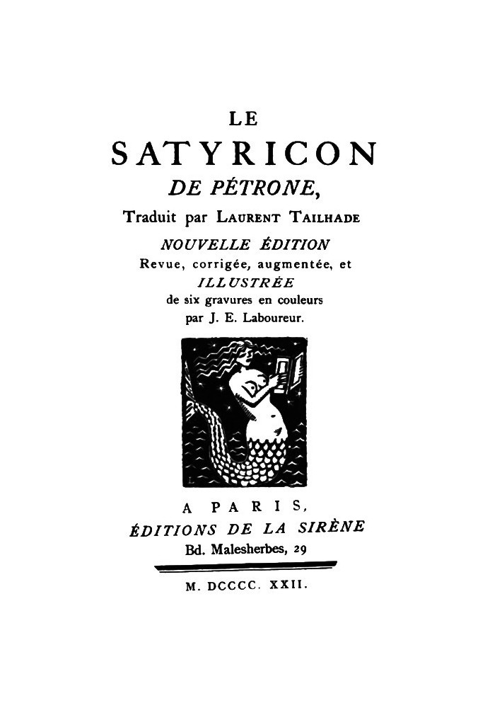 The Satyricon