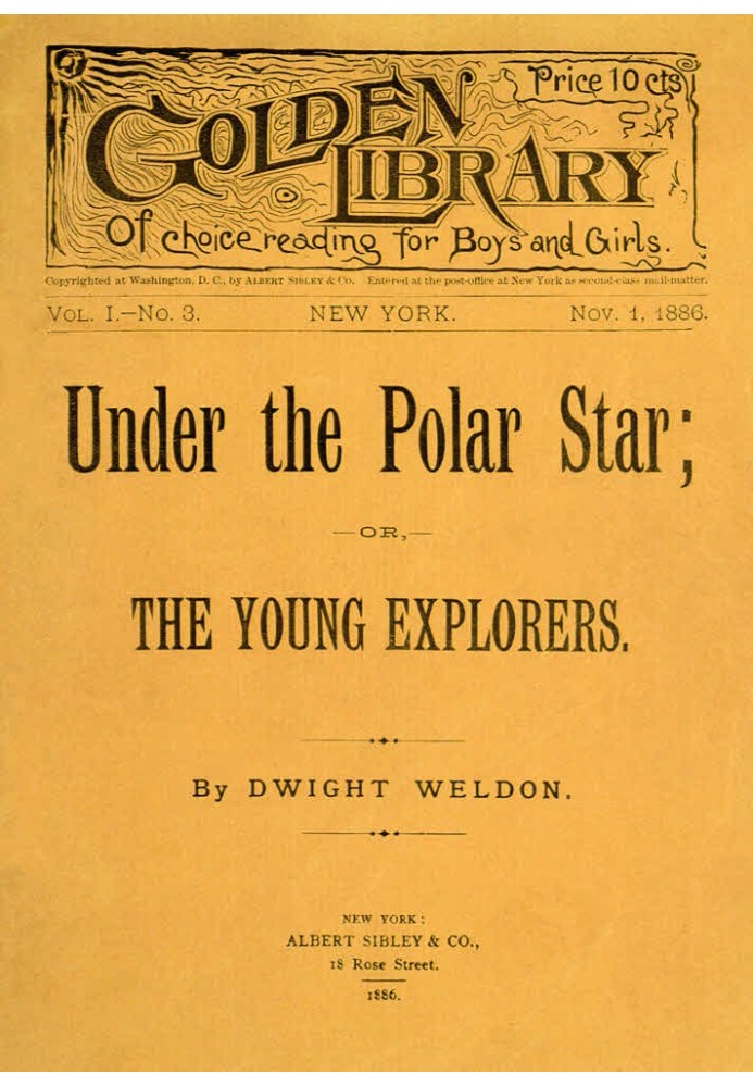 Under the Polar Star; or, The Young Explorers