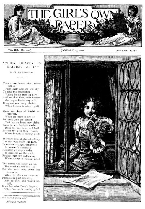 The Girl's Own Paper, Vol. XX, No. 994, January 14, 1899