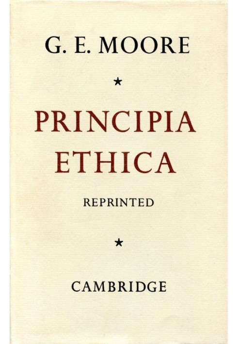 Principia Ethica