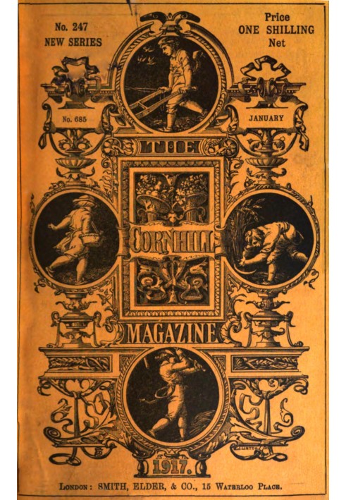 Журнал Cornhill Magazine (том XLII, № 247, новая серия, январь 1917 г.)