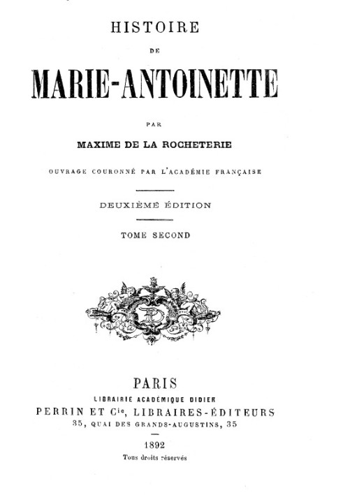 History of Marie-Antoinette, Volume 2 (of 2)