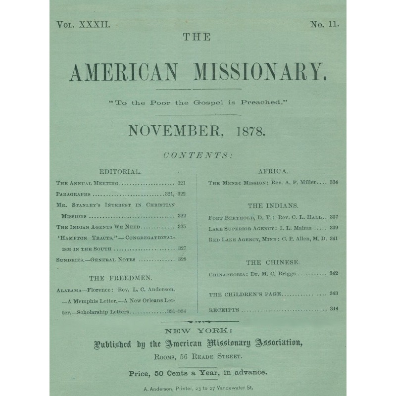 The American Missionary —...