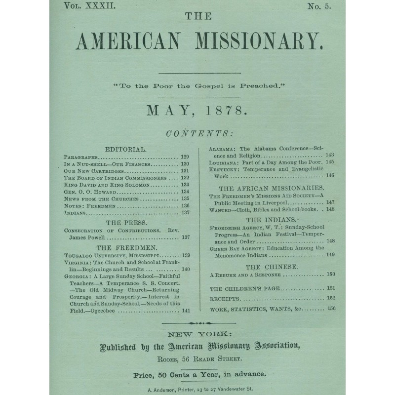 The American Missionary —...