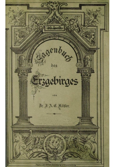 Book of legends of the Erzgebirge