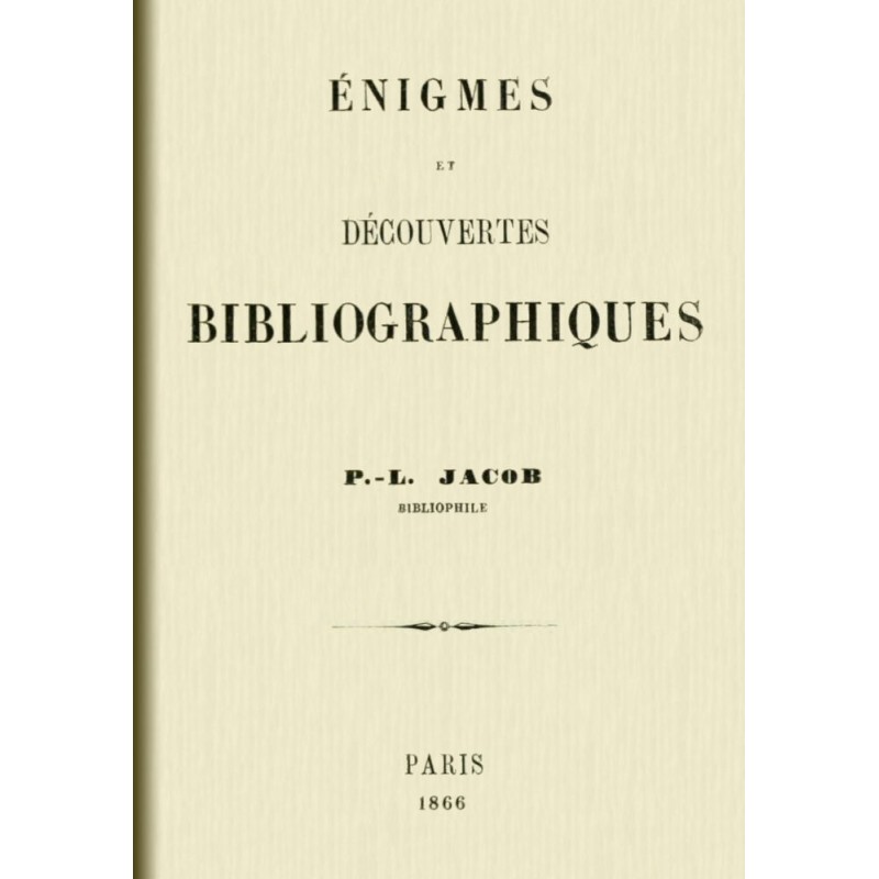 Enigmas and bibliographic...
