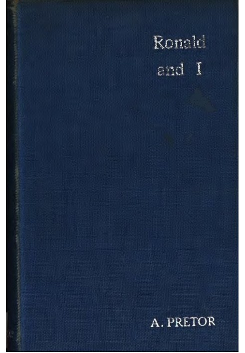 Ronald and I; or, Studies from Life