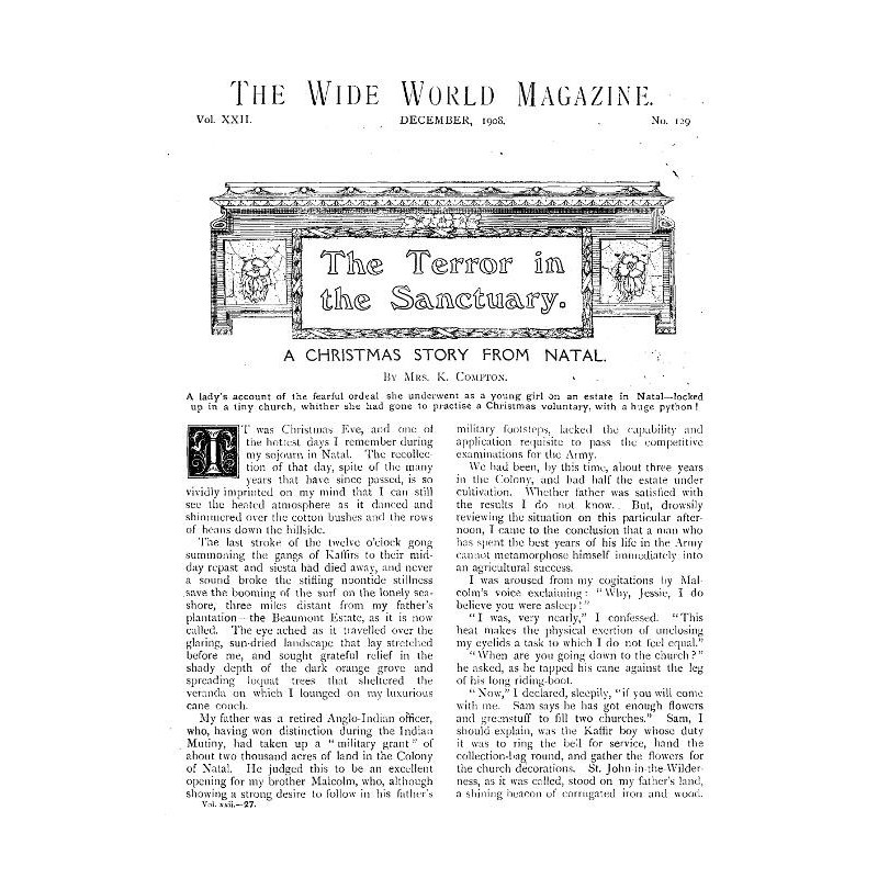 The Wide World Magazine,...