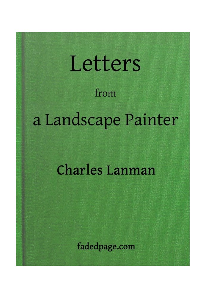 Letters from a Landscape Painter