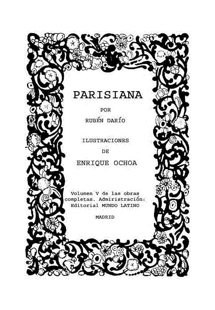 Parisiana Complete Works, Vol. V