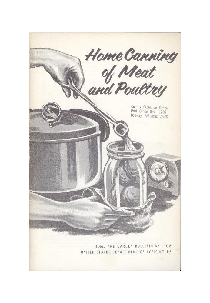 Home Canning of Meat and Poultry