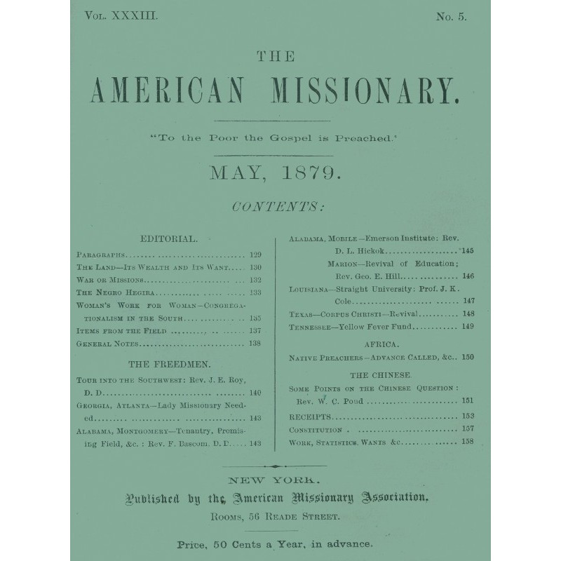 The American Missionary —...