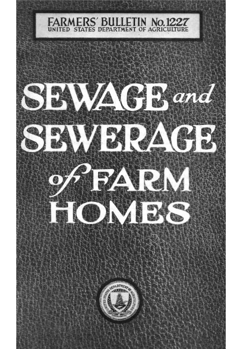 Стічні води та каналізація фермерських будинків [1922]