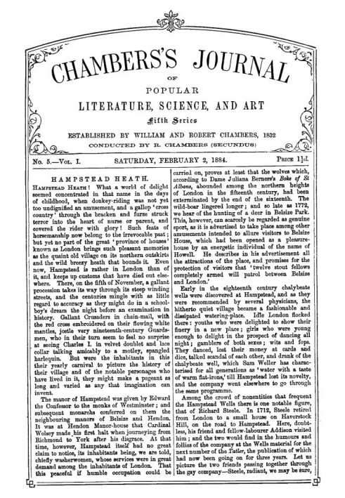 Chambers's Journal of Popular Literature, Science, and Art, Fifth Series, No. 5, Vol. I, February 2, 1884