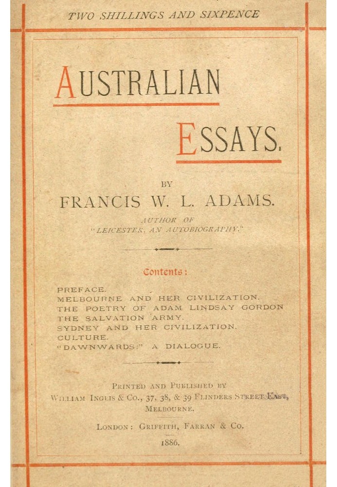 Australian Essays