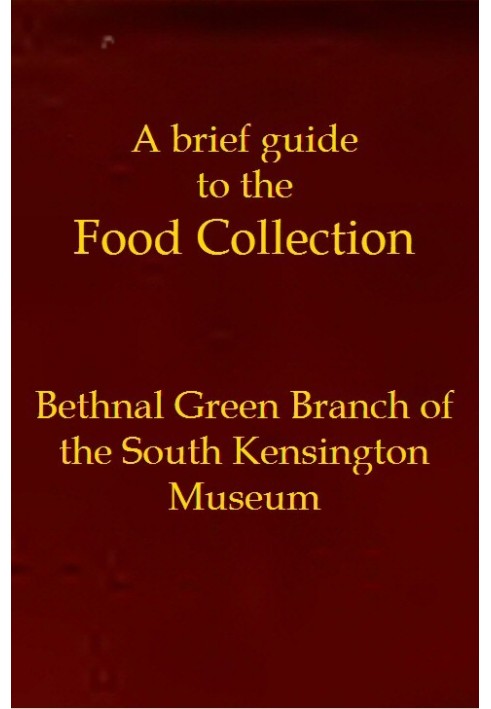 A brief guide to the Food Collection