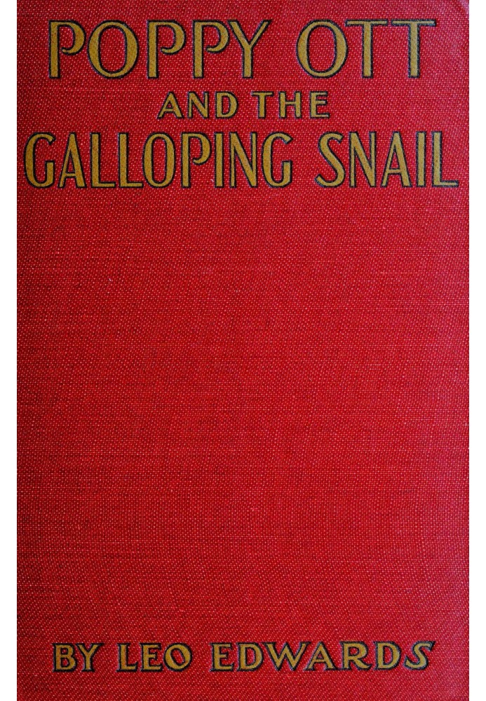 Poppy Ott and the galloping snail