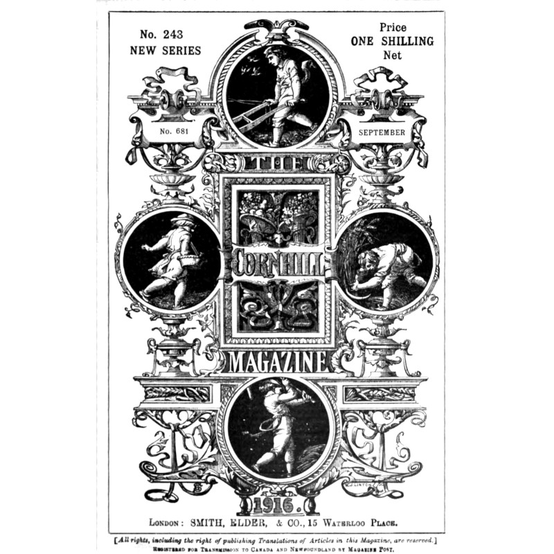 Журнал Cornhill, (том XLI,...