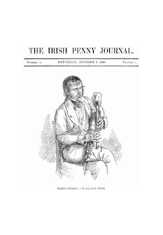 The Irish Penny Journal, Vol. 1 No. 14, October 3, 1840