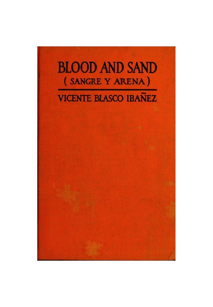 Blood and Sand