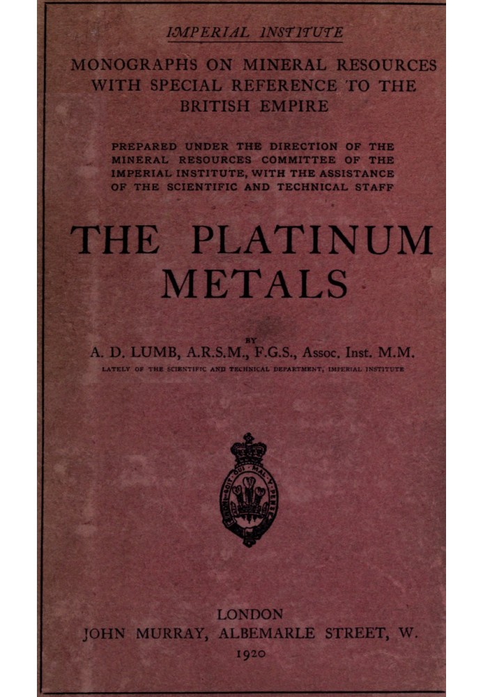 The platinum metals