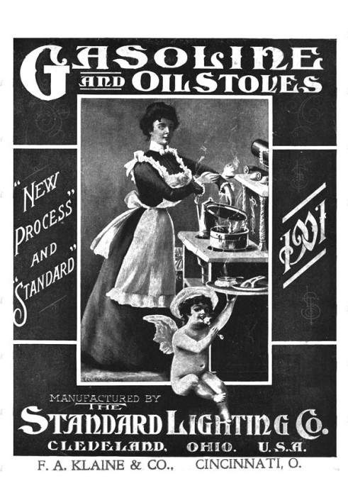 Gasoline and Oil Stoves, "New Process" and "Standard." 1901