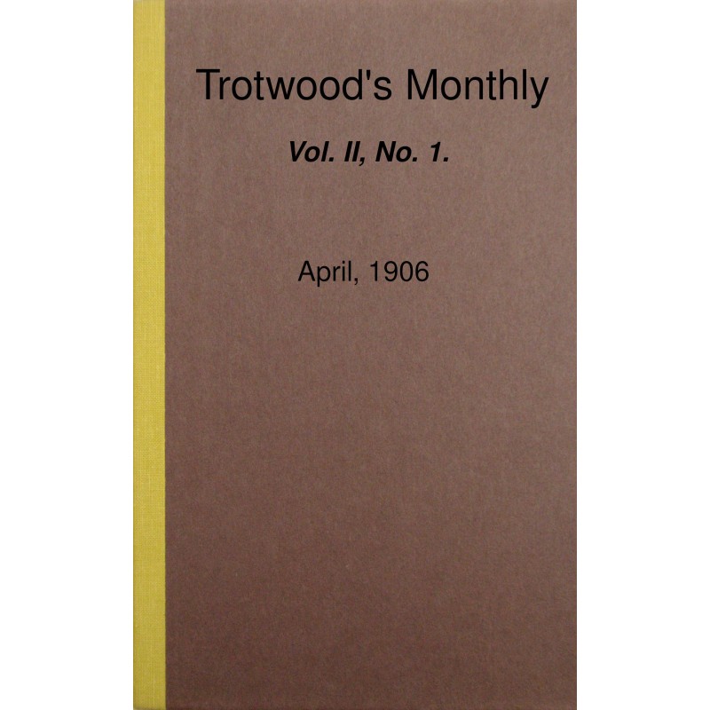 Trotwood's Monthly, Vol....