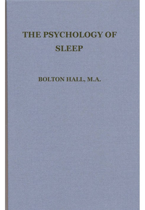 The psychology of sleep