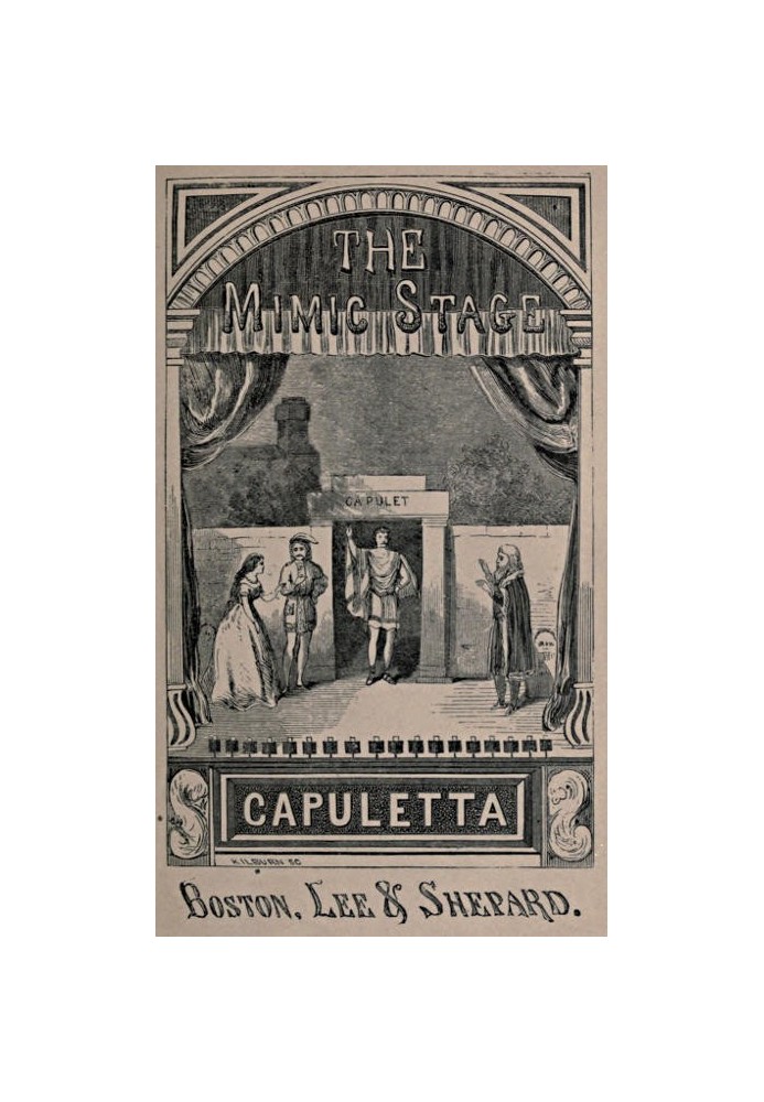 Мімічна сцена Серія драм, комедій, бурлесків і фарсів для публічних виставок і приватних театрів