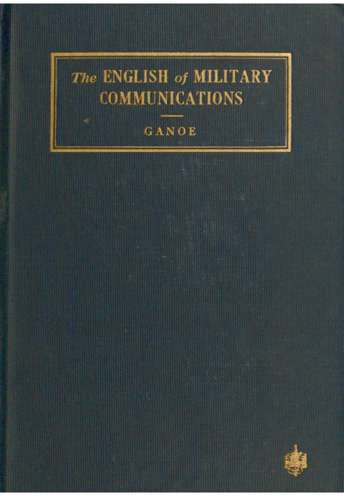 The English of military communications