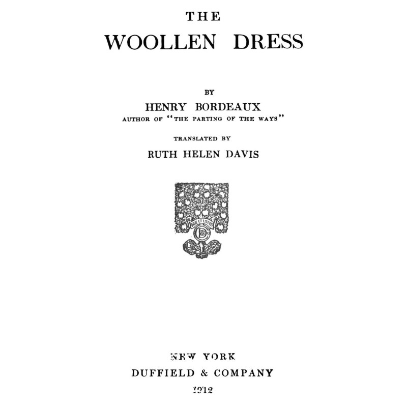 The woollen dress