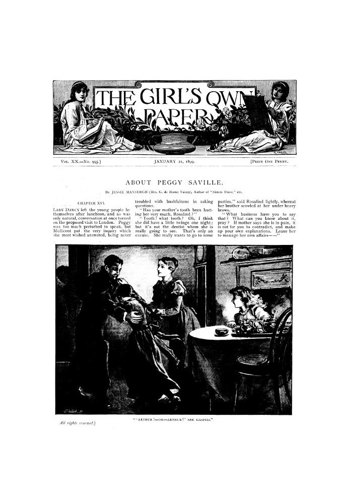 The Girl's Own Paper, Vol. XX, № 995, 21 січня 1899 р