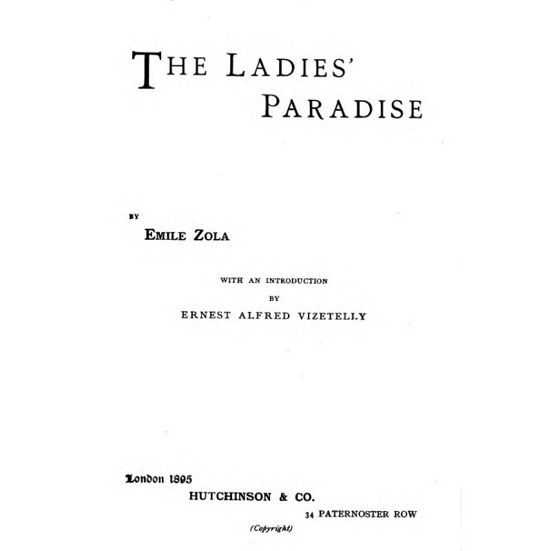 The Ladies' Paradise